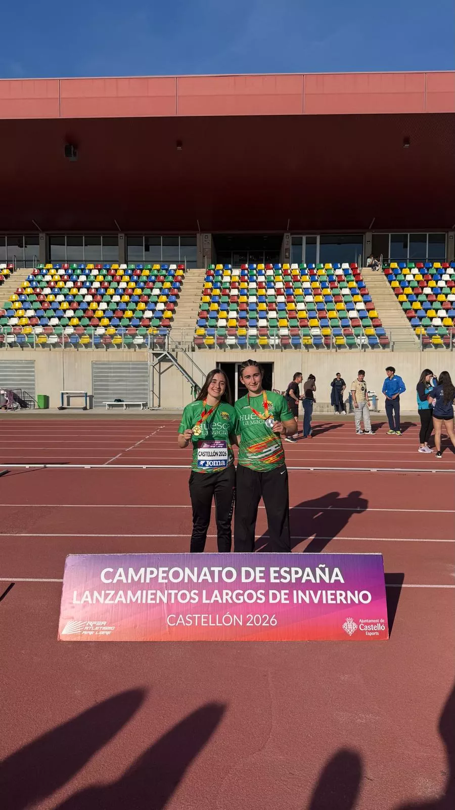 María Laguarta y Belén Villarroya, oro y plata.