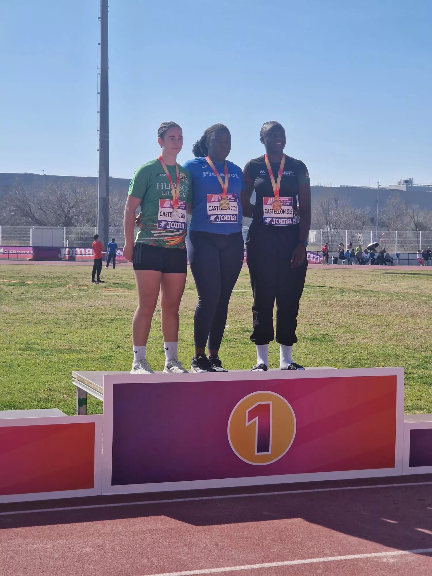 Podio de Belén Villarroya