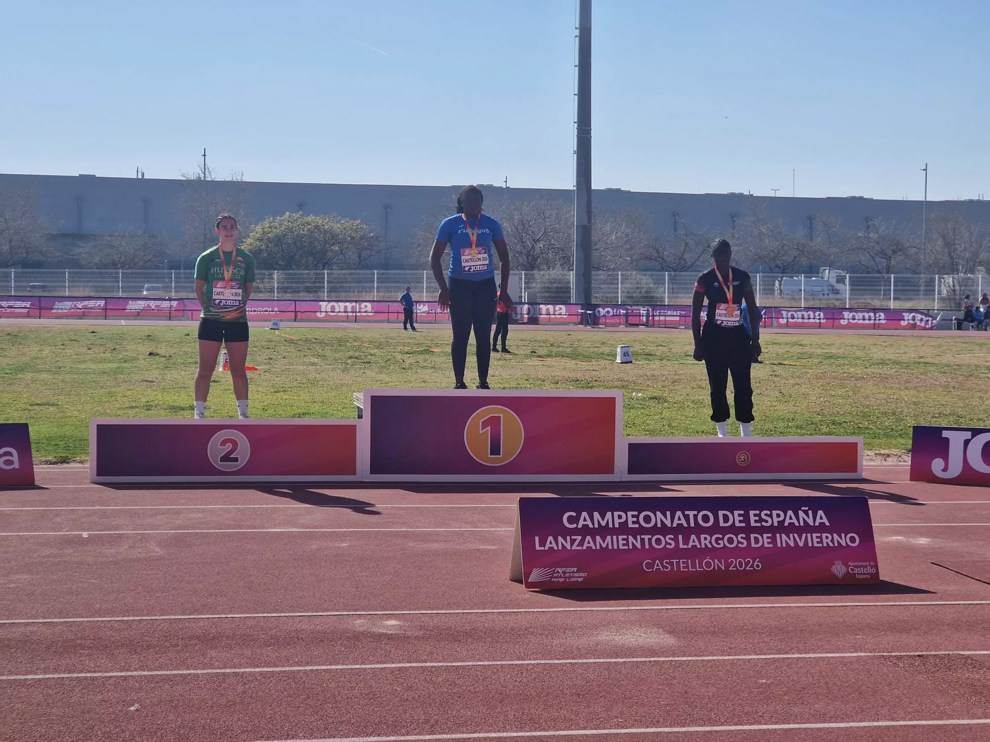 Podio de Belén Villarroya