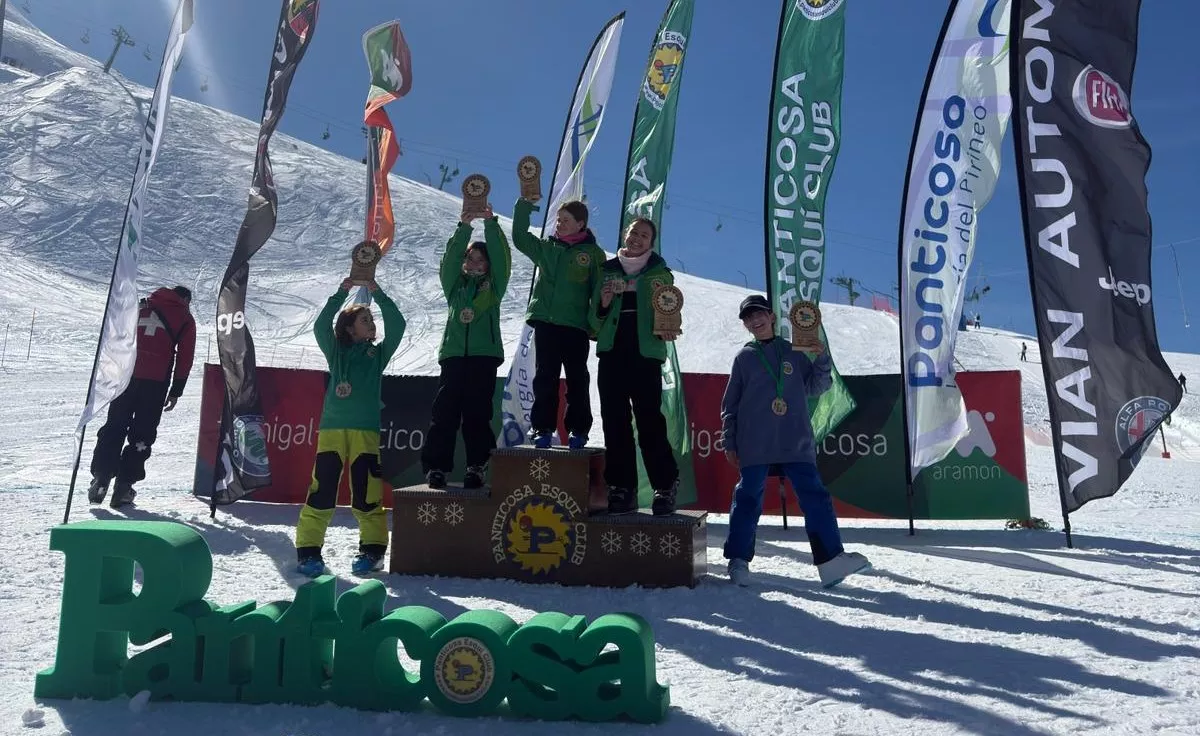 Gran fin de semana en Panticosa con el Trofeo Mini Yetis, que sigue creciendo