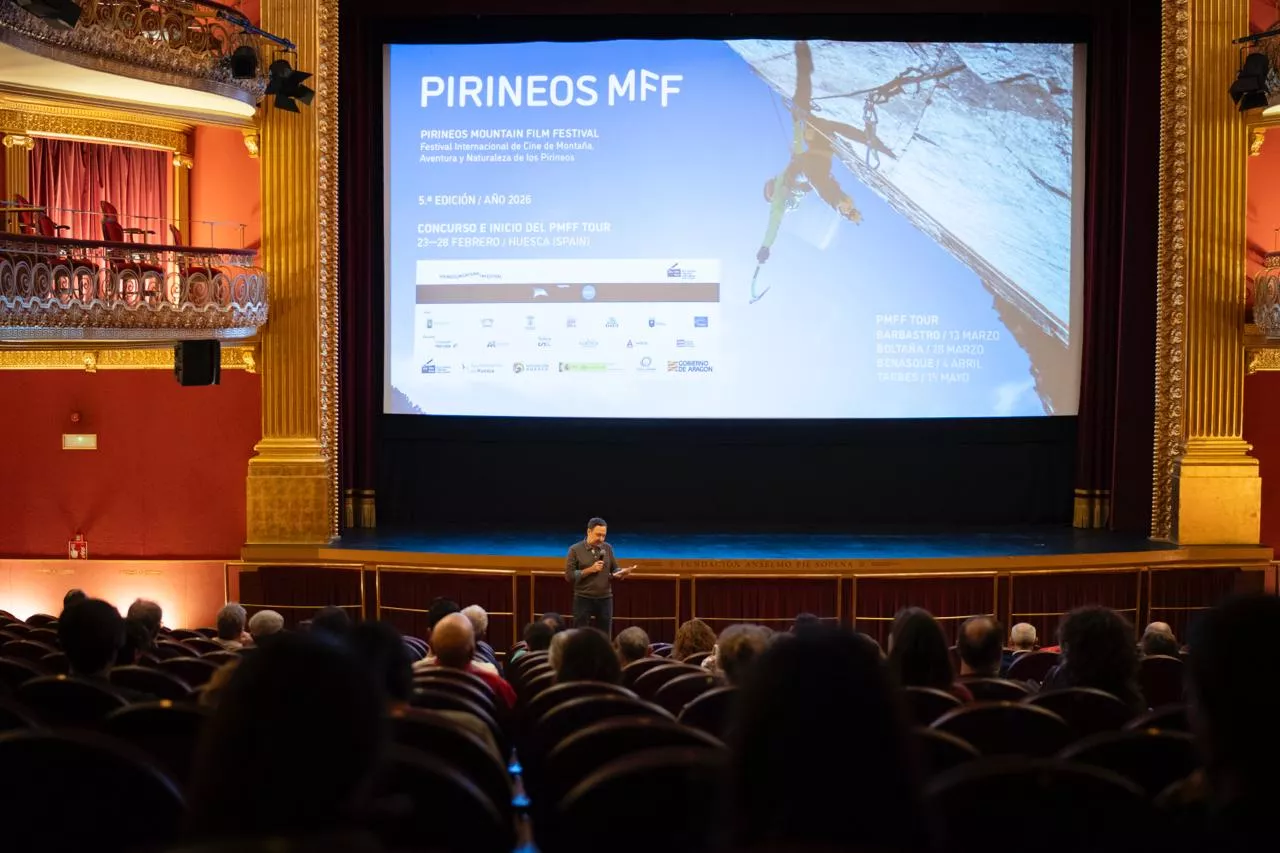 Primera jornada del Pirineos Mountain Film Festival 2026.