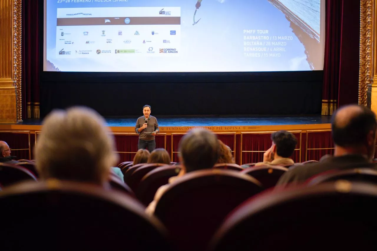 Primera jornada del Pirineos Mountain Film Festival 2026.