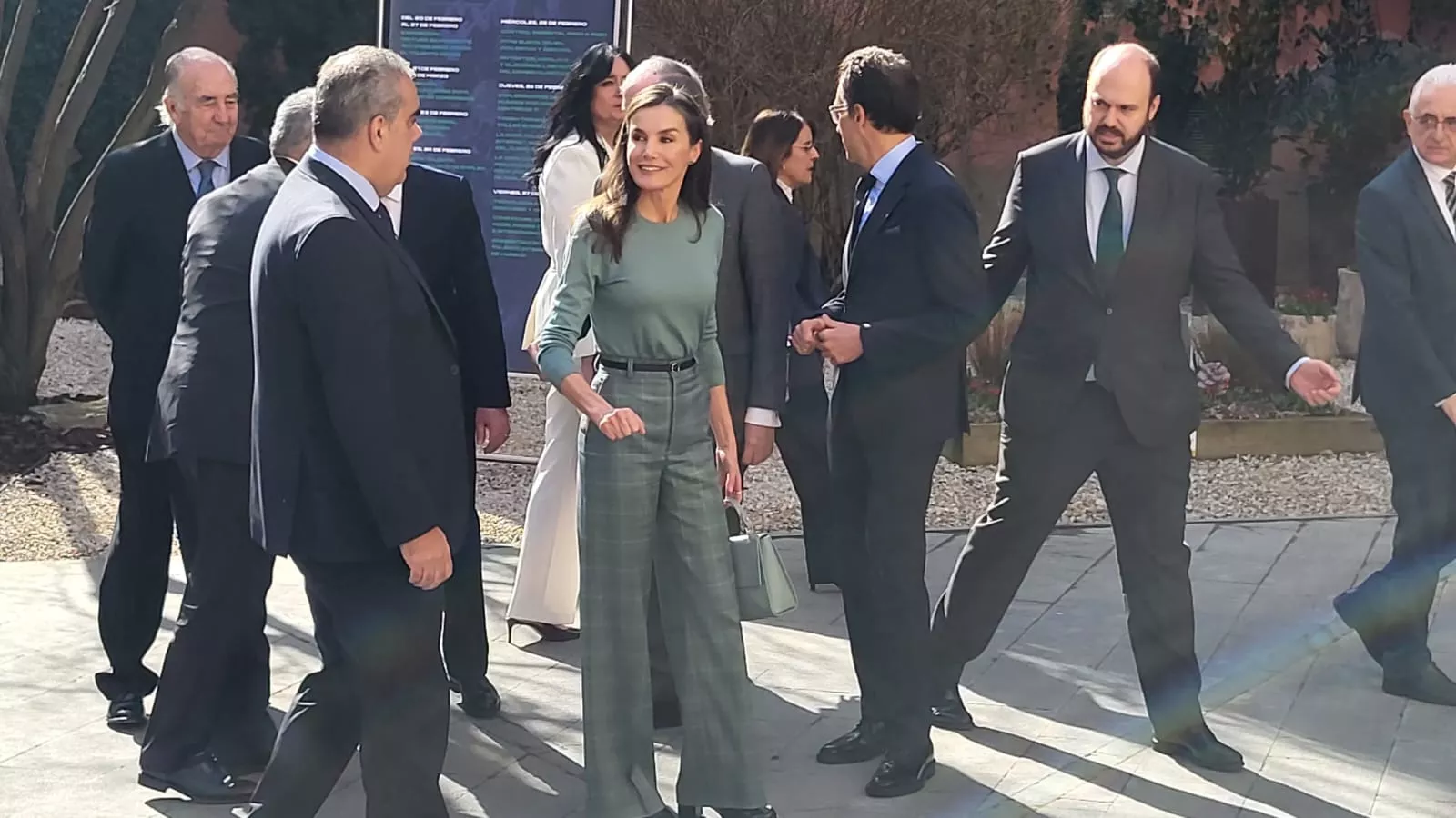 Visita de la reina Letizia a Huesca. Foto Javier García Antón