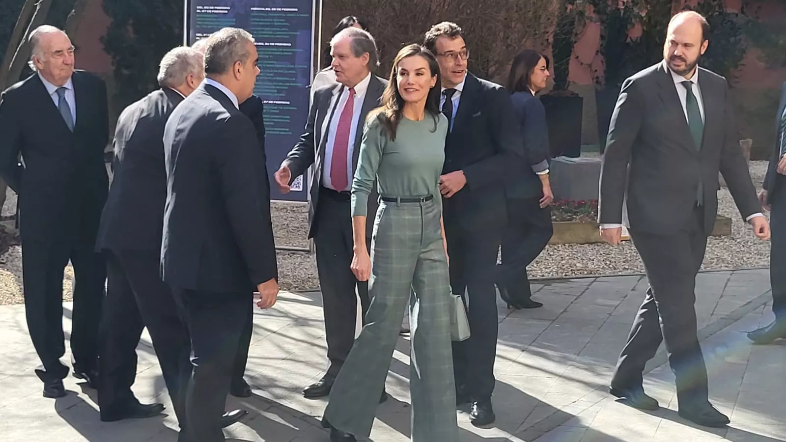 Visita de la reina Letizia a Huesca. Foto Javier García Antón