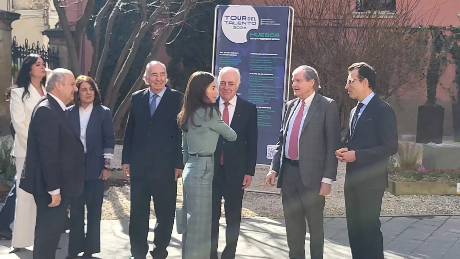 Visita de la reina Letizia a Huesca. Foto Javier García Antón
