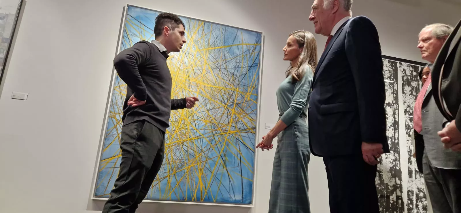 Visita de la reina Letizia a Huesca. Foto Myriam Martínez