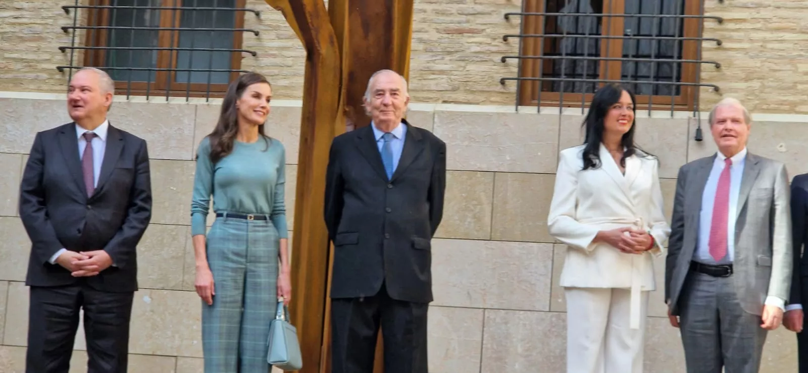 Visita de la reina Letizia a Huesca. Foto Myriam Martínez