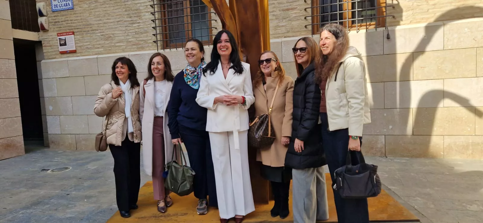 Visita de la reina Letizia a Huesca. Foto Myriam Martínez