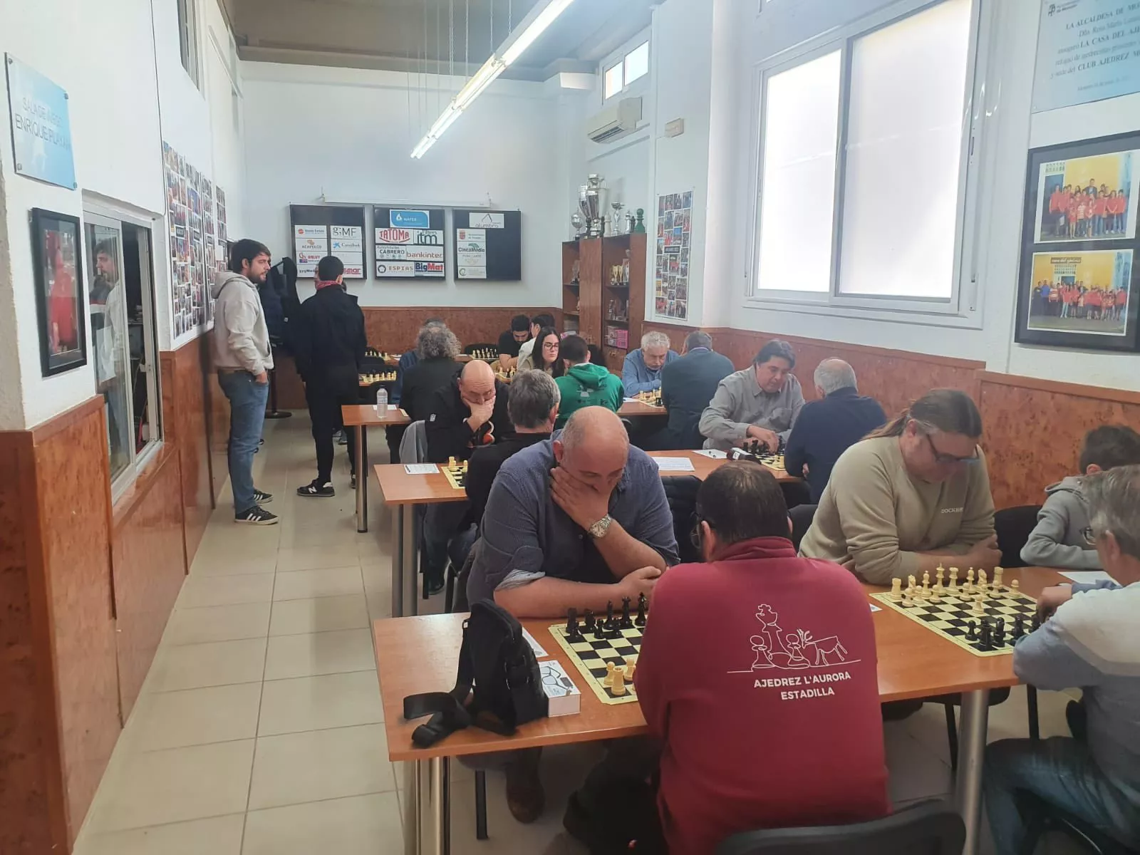 Imagen de la jornada disputada en Monzón.