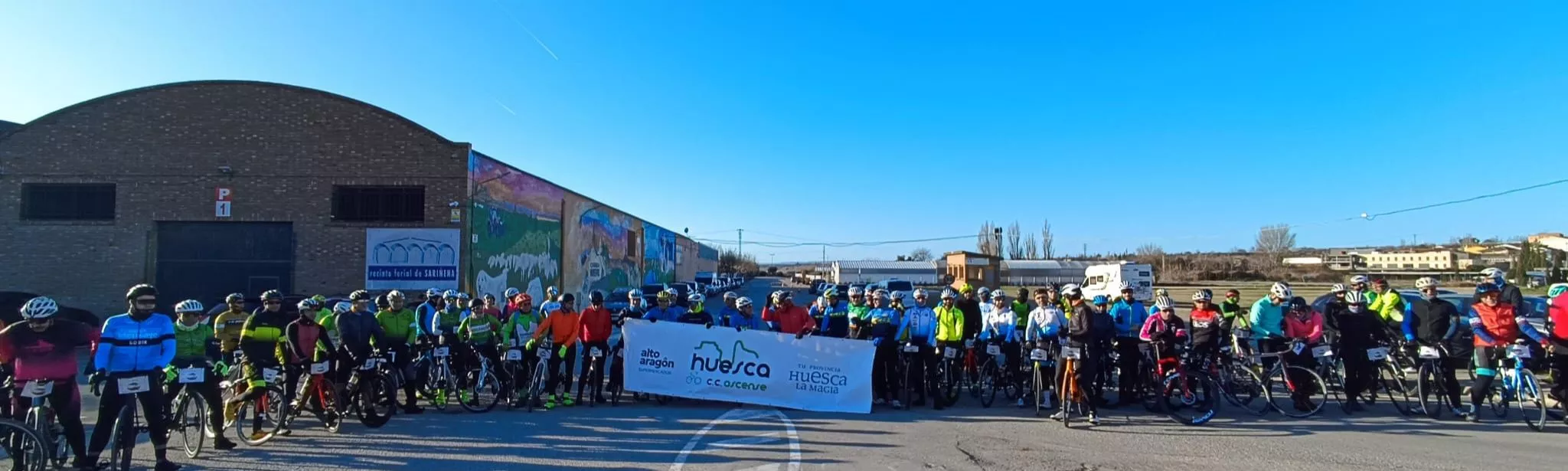 Buena acogida de la segunda ruta de Tu Reto Huesca La Magia en Sariñena