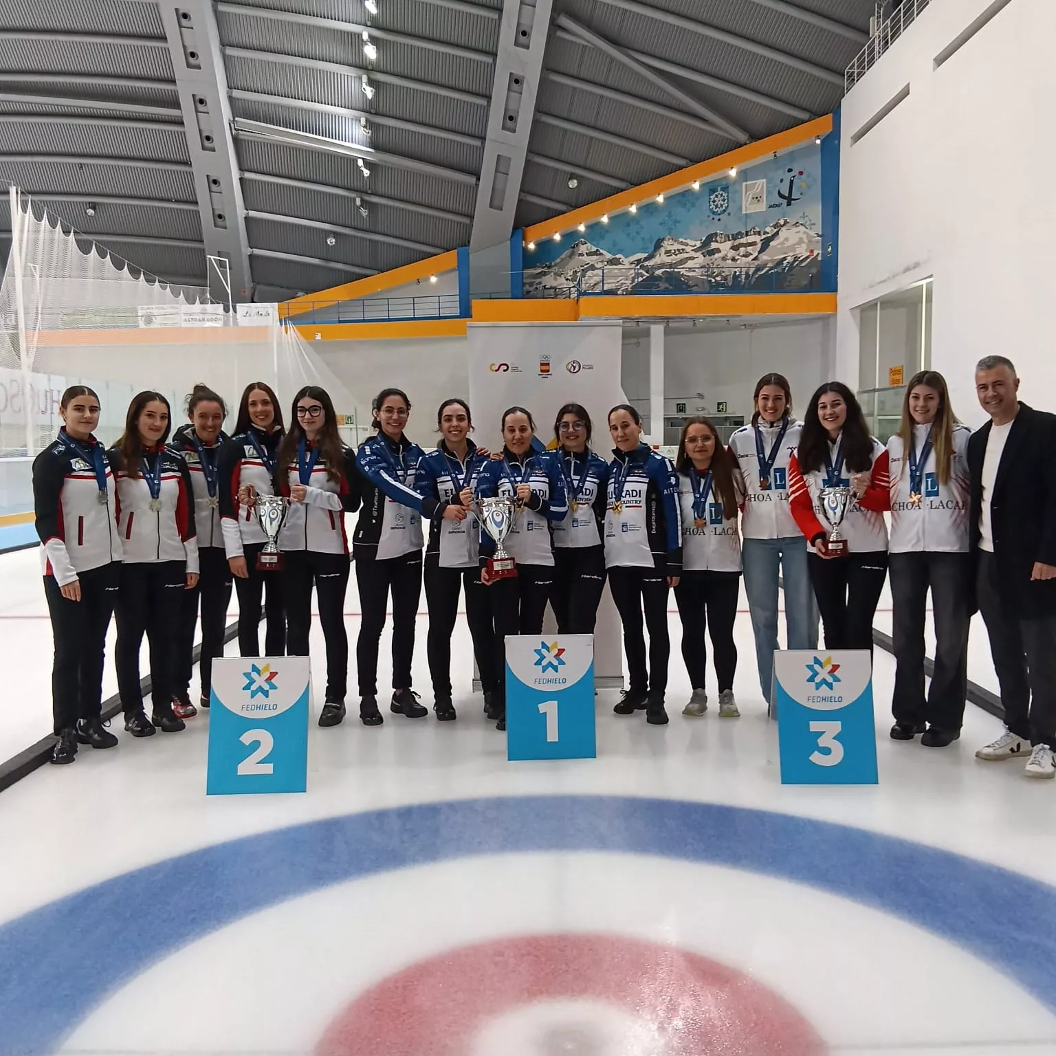 Podio del campeonato.