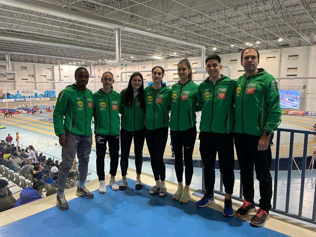 Atletas de Intec-Zoiti en Antequera.