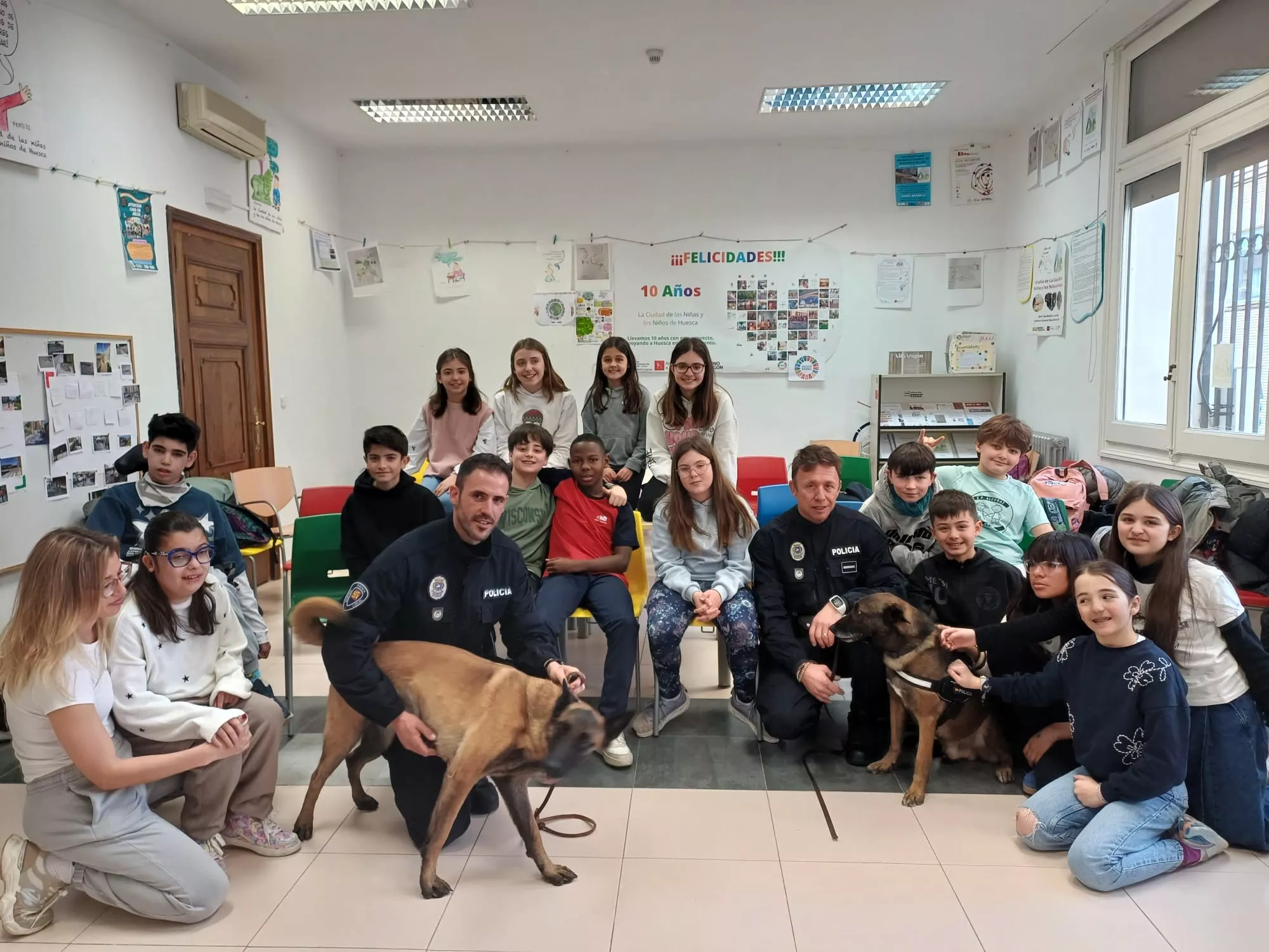 La Unidad Canina de la Policía Local