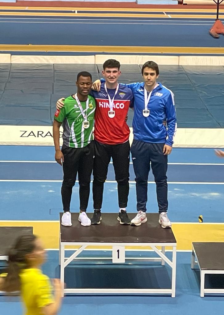 Noe Simón y Martin Adu, campeón y subcampeón de 60