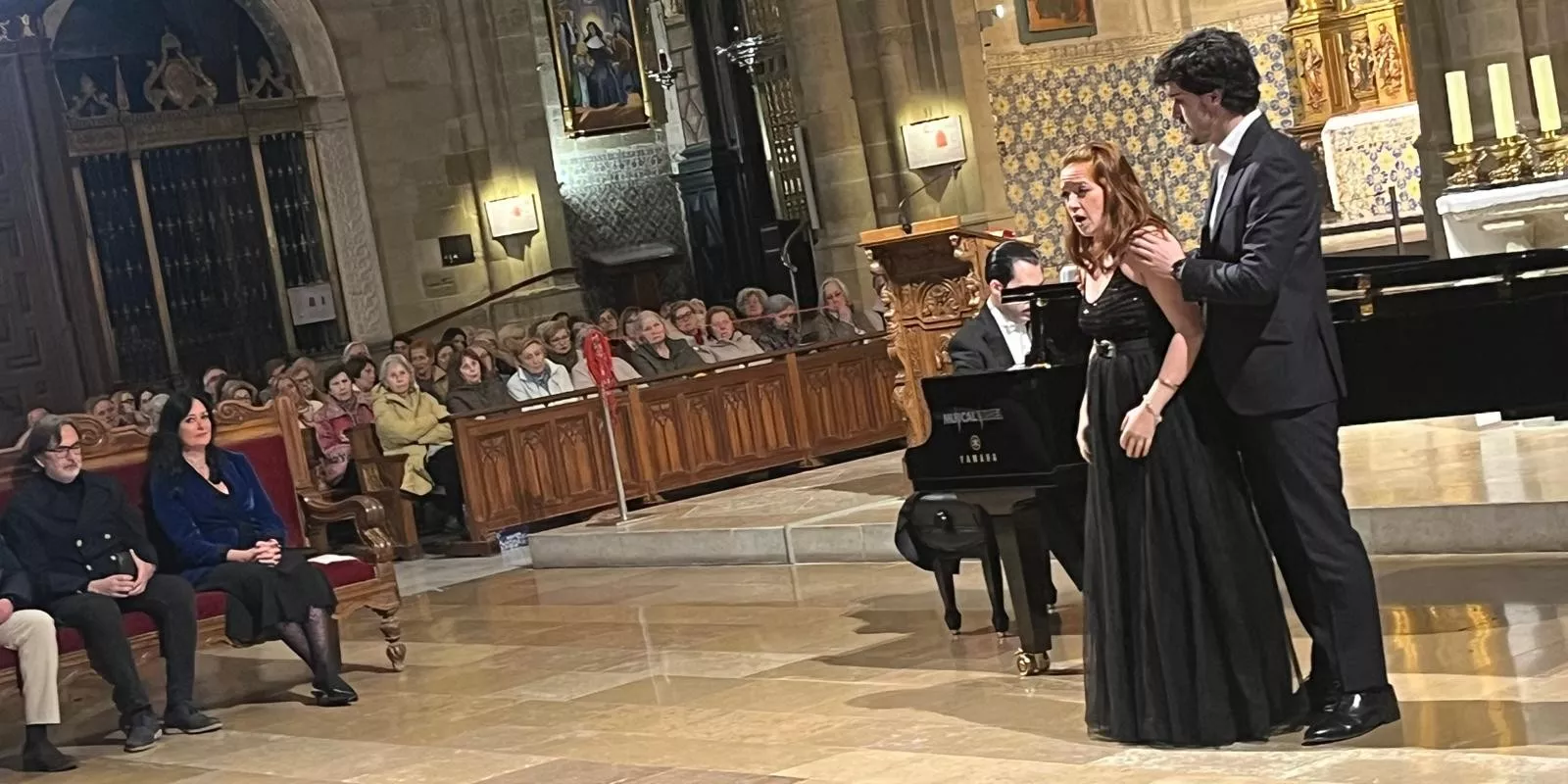 Recital “Crescendo–Jóvenes Talentos del Teatro Real” en la Catedral de Huesca. Foto Mercedes Manterola