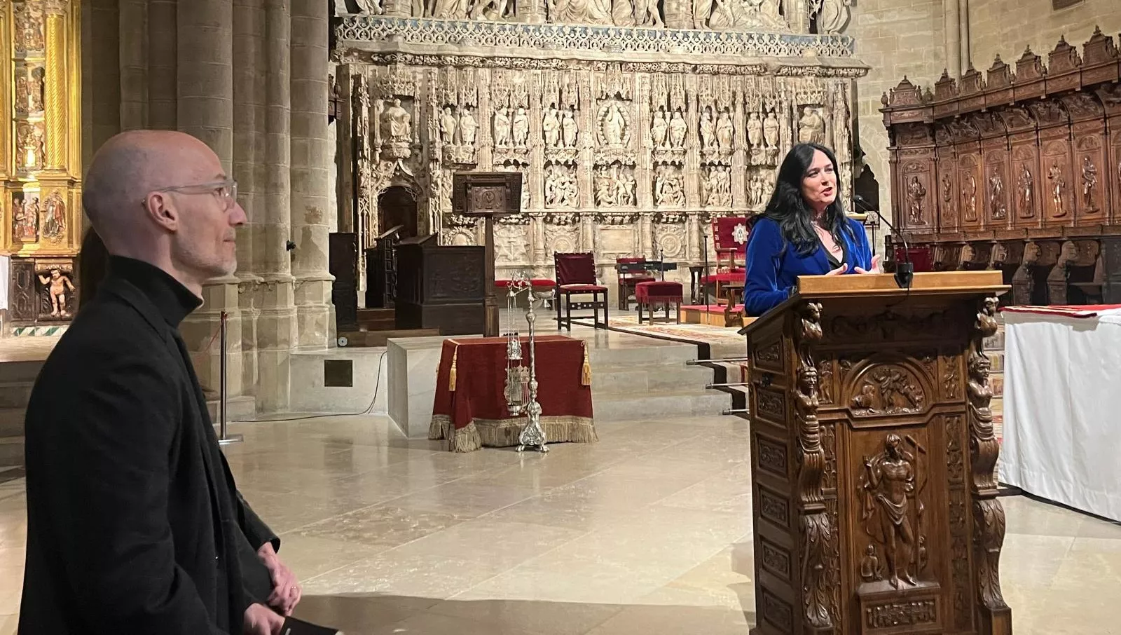 Recital “Crescendo–Jóvenes Talentos del Teatro Real” en la Catedral de Huesca. Foto Mercedes Manterola