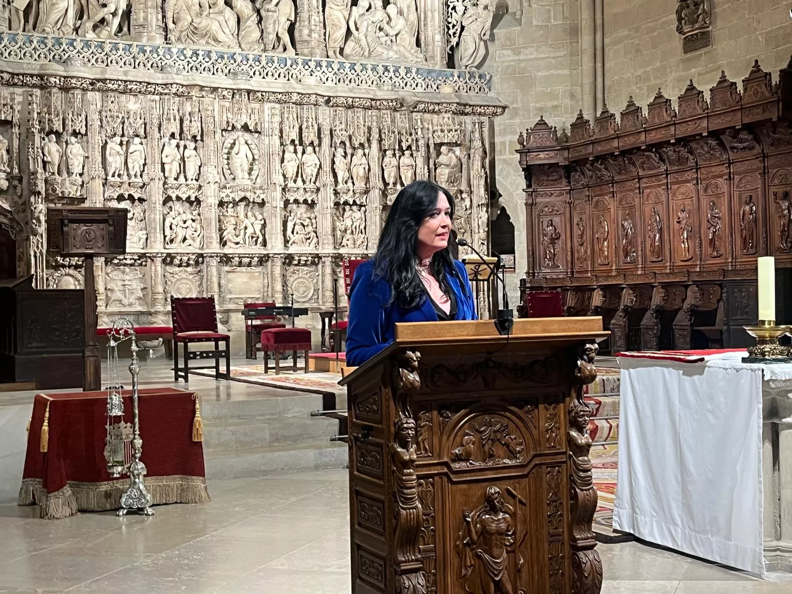 Recital “Crescendo–Jóvenes Talentos del Teatro Real” en la Catedral de Huesca. Foto Mercedes Manterola