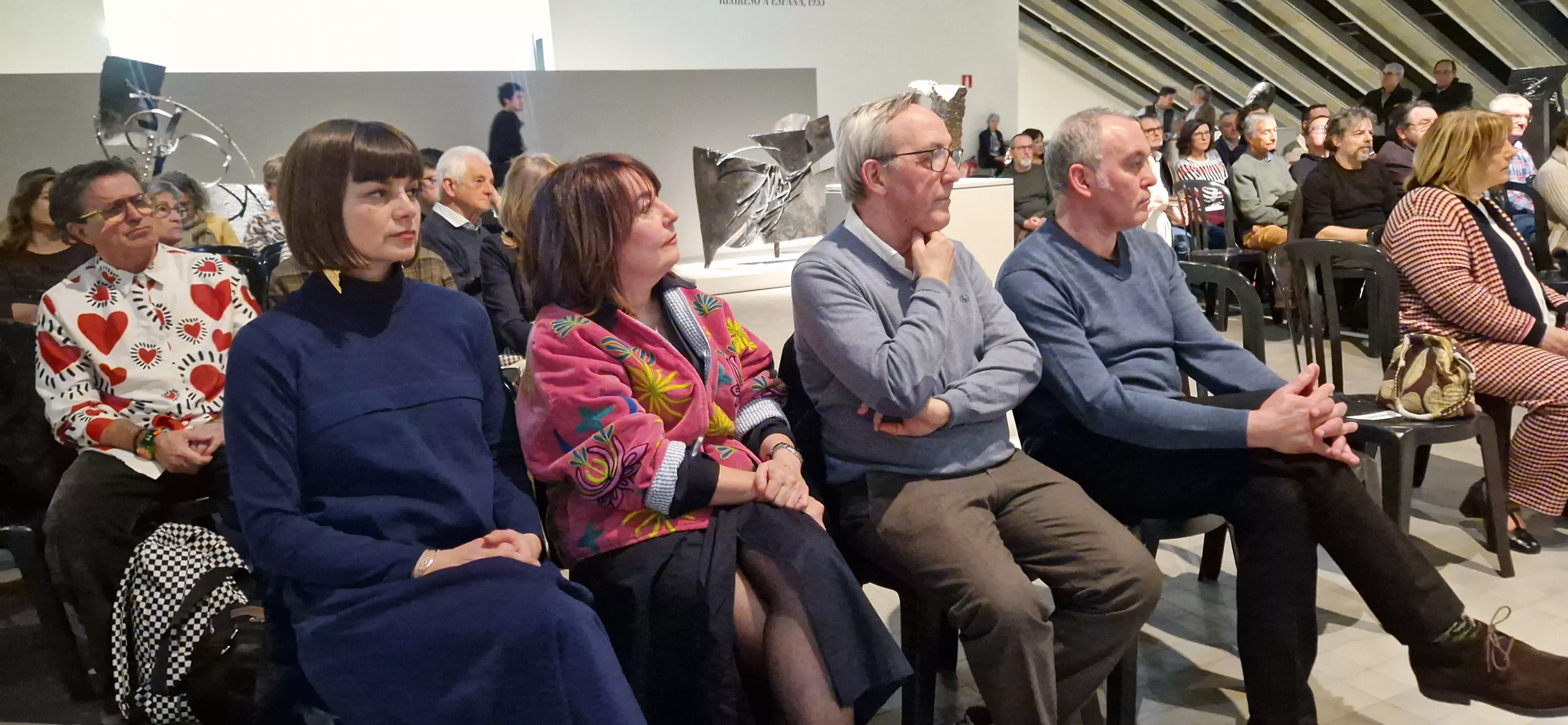 Marta Bosque, Ana Mora, Chema Aniés y Rafael Yuste. Foto Myriam Martínez
