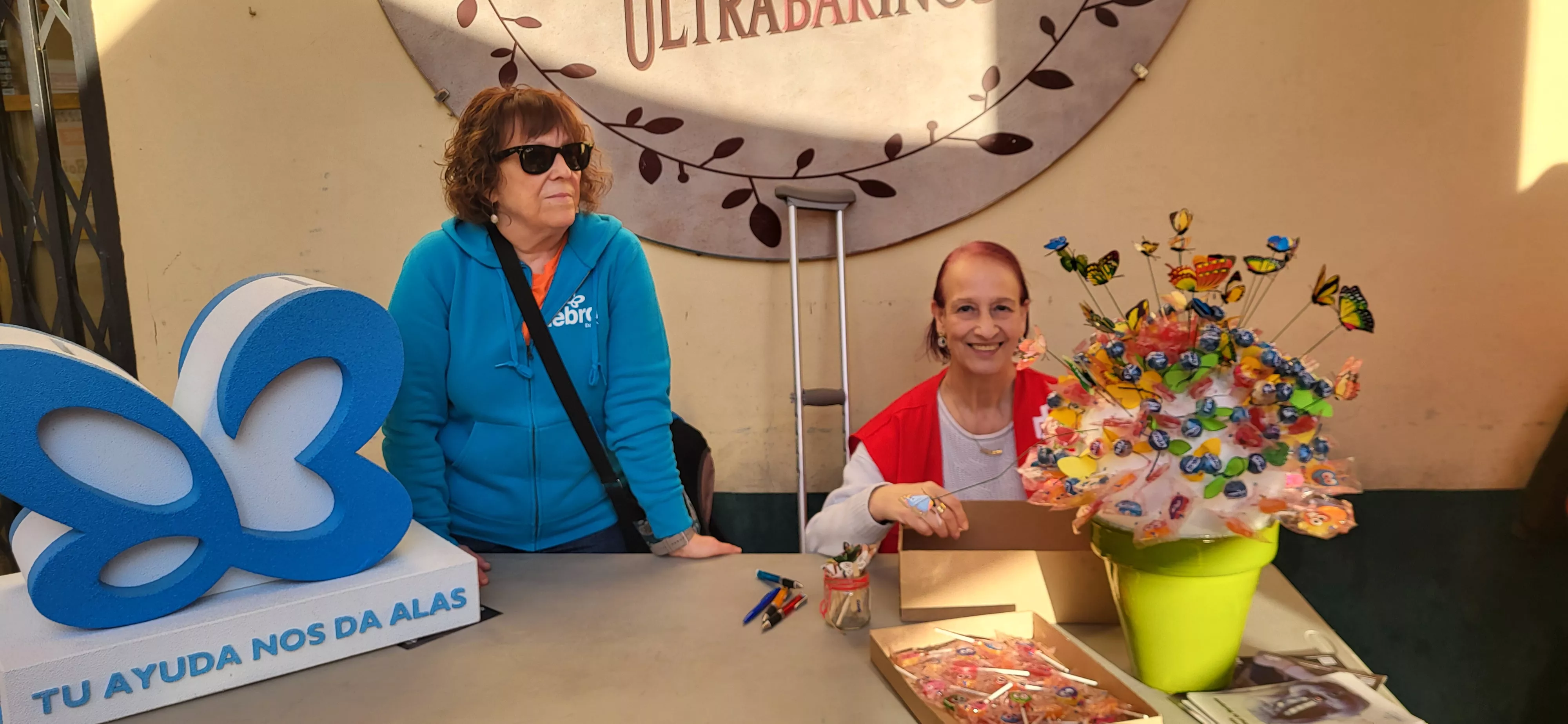 Chocolate solidario con DEBRA Piel de Mariposa. Foto Mercedes Manterola