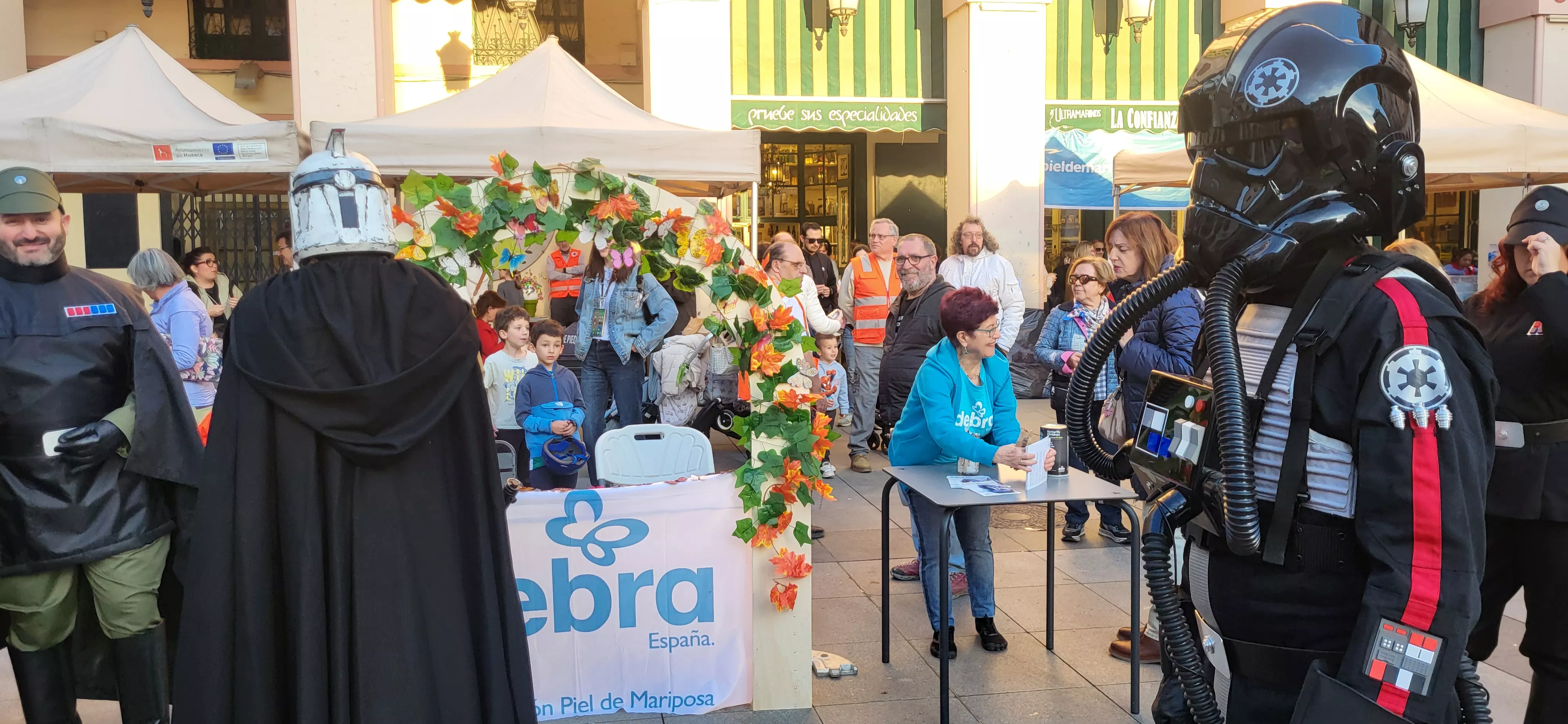 Chocolate solidario con DEBRA Piel de Mariposa. Foto Mercedes Manterola