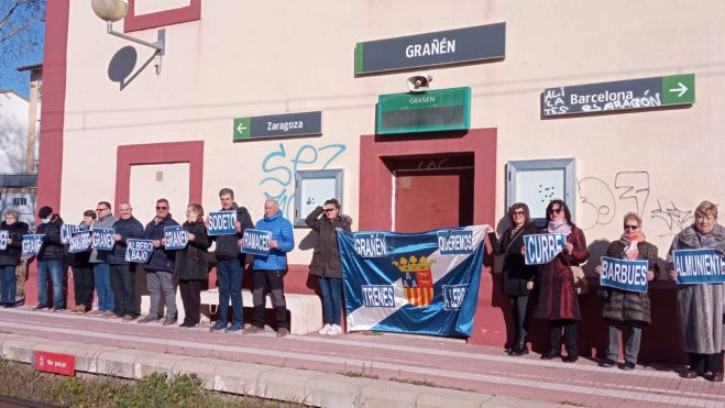 Manifestación en Grañén2