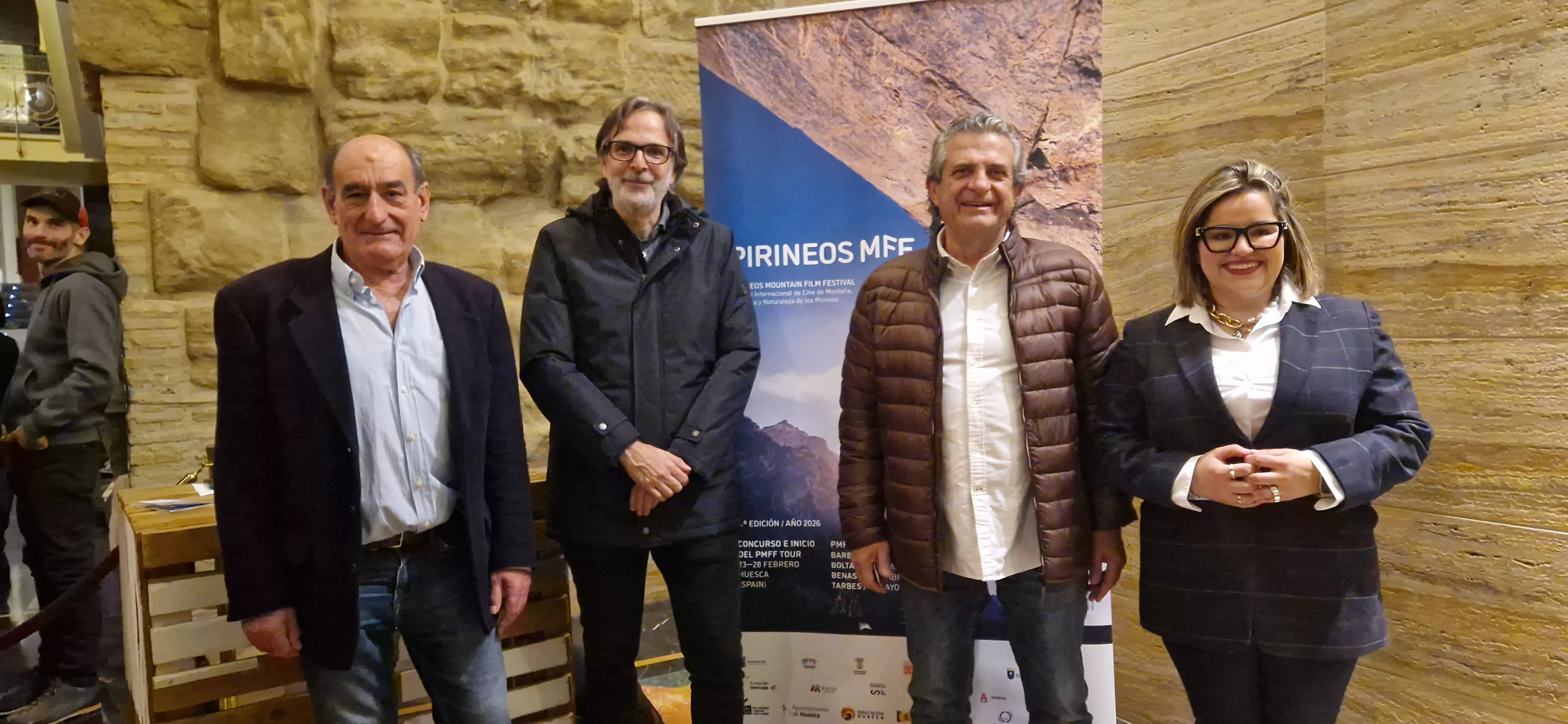 Manuel Avellanas, Iván Rodríguez, Manuel Pérez y Sonia Latre. Foto Myriam Martínez