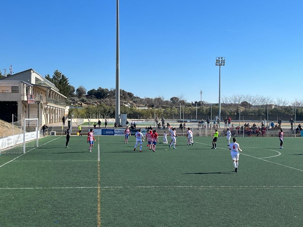 Momento del penalti a favor del Utrillas. Foto: A. Mora