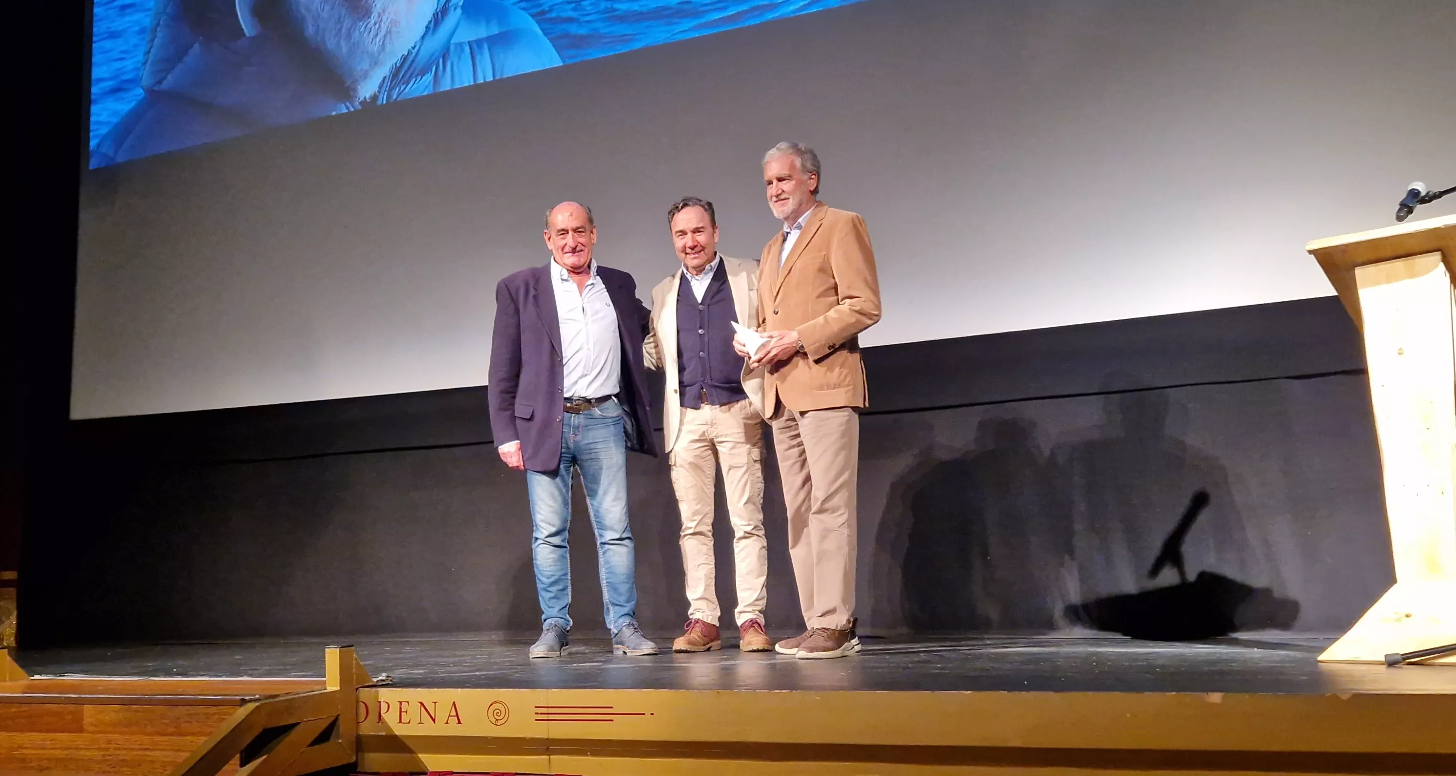 Manuel Avellanas, David Asensio y Jerónimo López. Foto Myriam Martínez