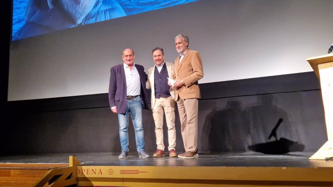 Manuel Avellanas, David Asensio y Jerónimo López. Foto Myriam Martínez