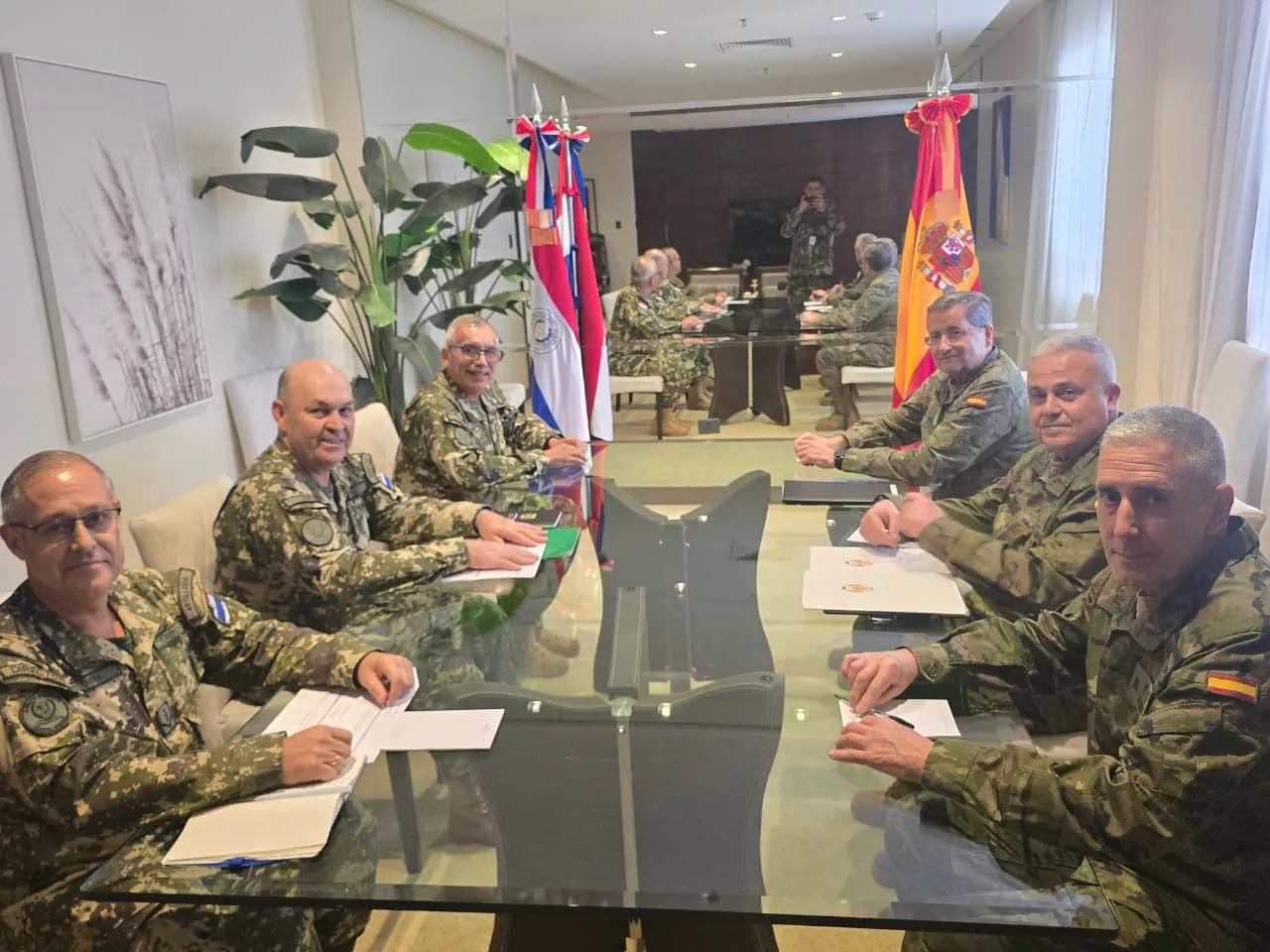 Apertura de la Conferencia de Ejércitos Americanos.