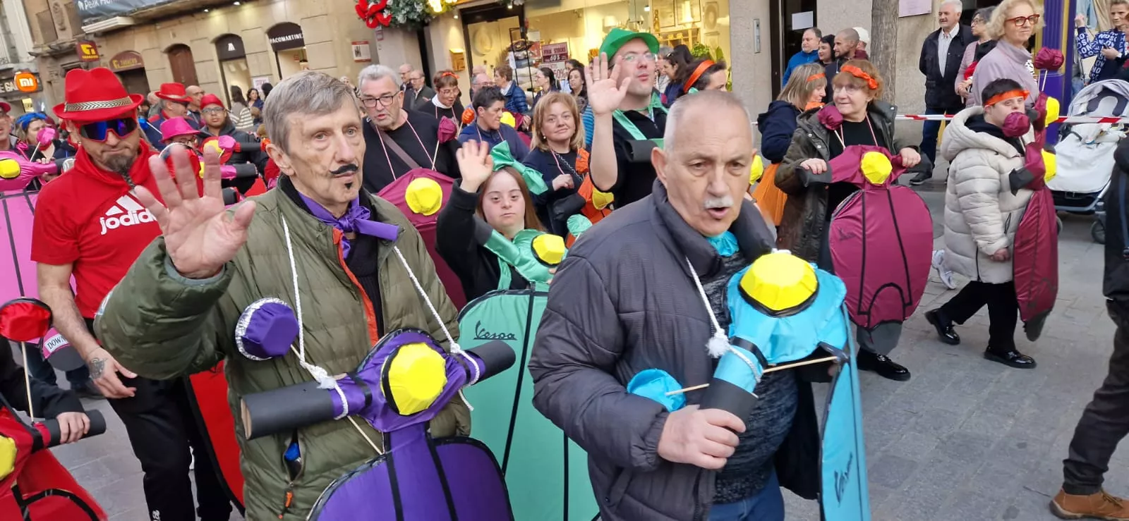 Carnaval en Huesca. Foto Myriam Martínez