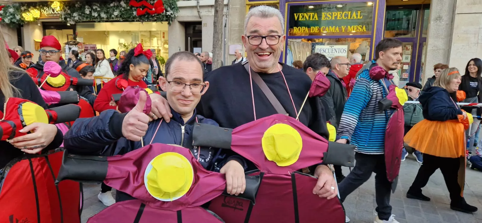 Carnaval en Huesca. Foto Myriam Martínez