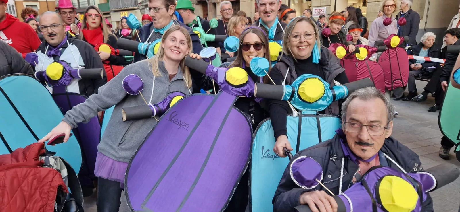 Carnaval en Huesca. Foto Myriam Martínez