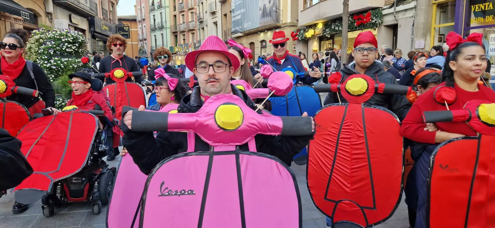 Carnaval en Huesca. Foto Myriam Martínez