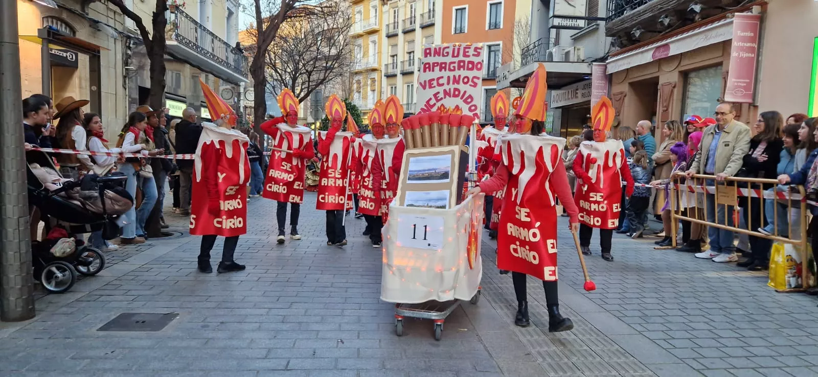 Carnaval en Huesca. Foto Myriam Martínez