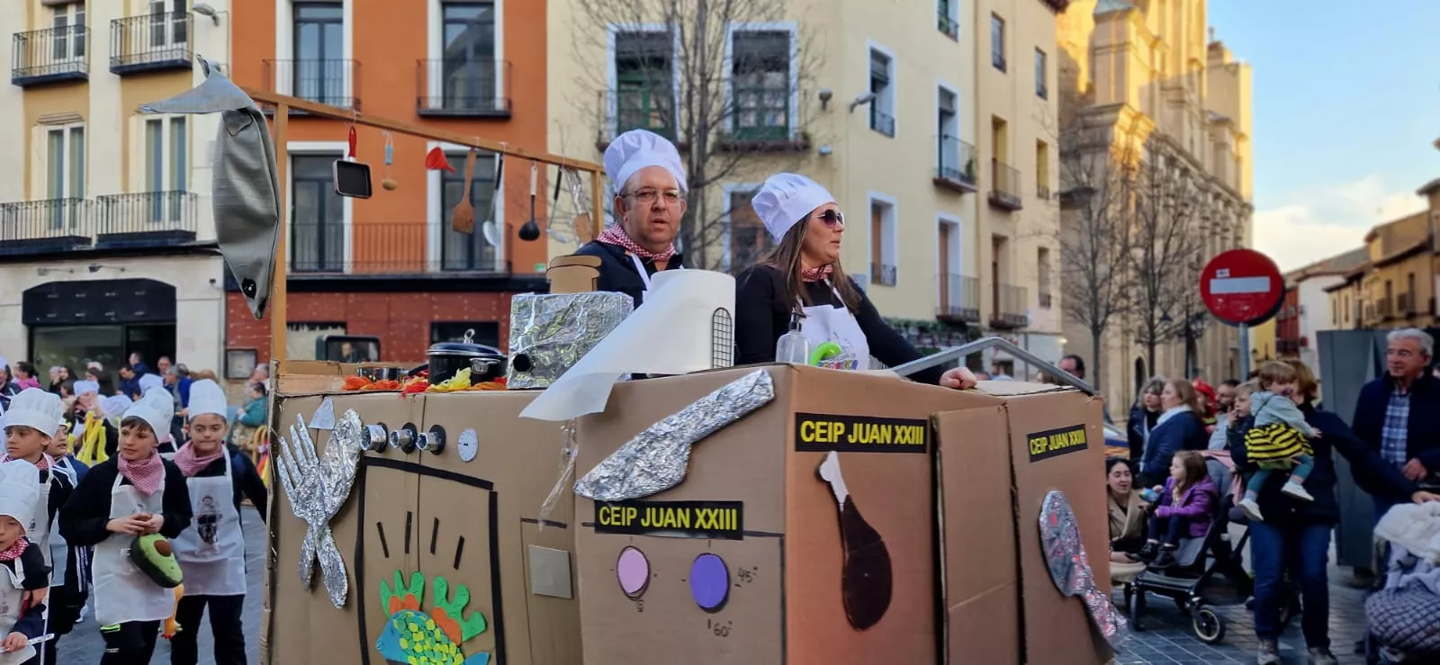 Carnaval en Huesca. Foto Myriam Martínez
