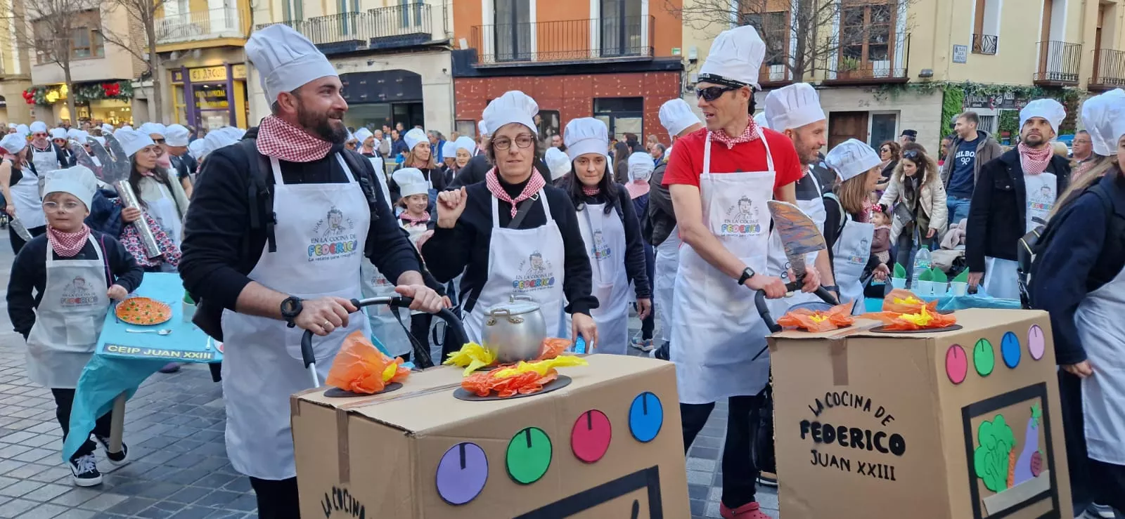 Carnaval en Huesca. Foto Myriam Martínez