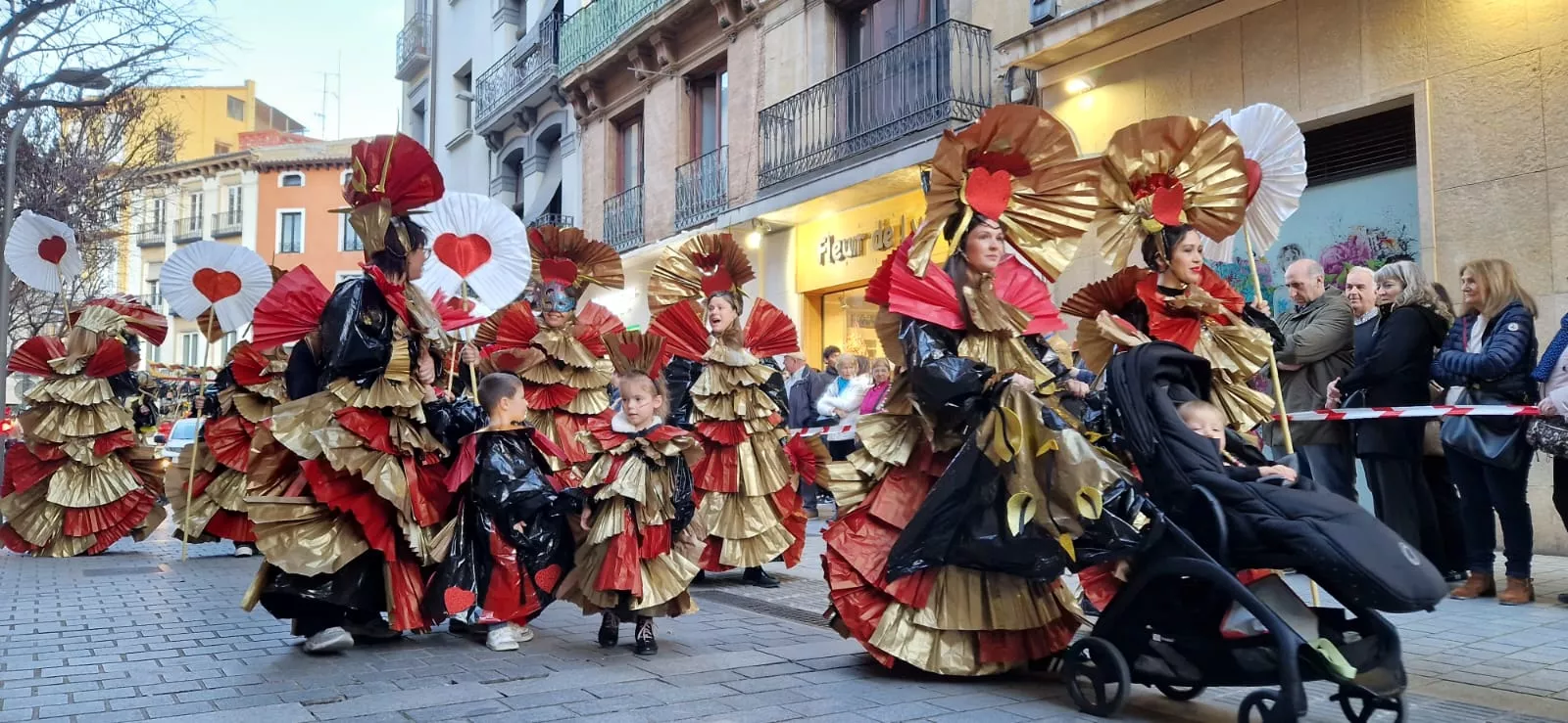 Carnaval en Huesca. Foto Myriam Martínez