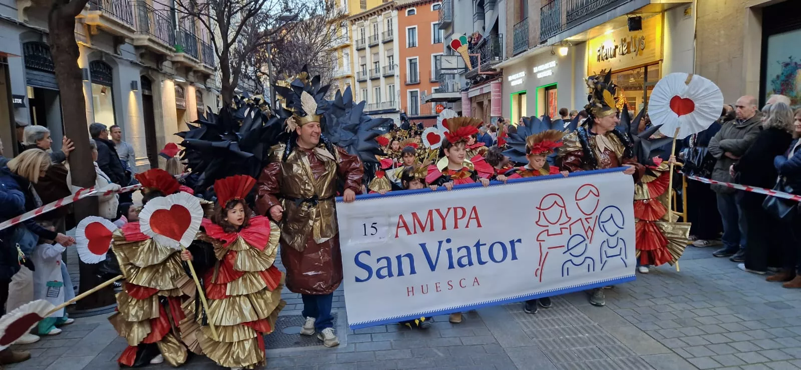 Carnaval en Huesca. Foto Myriam Martínez