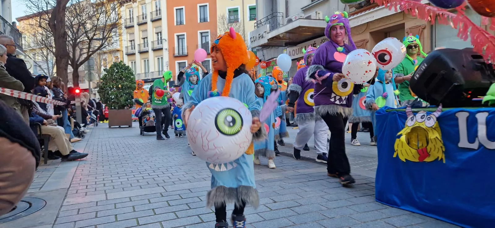 Carnaval en Huesca. Foto Myriam Martínez
