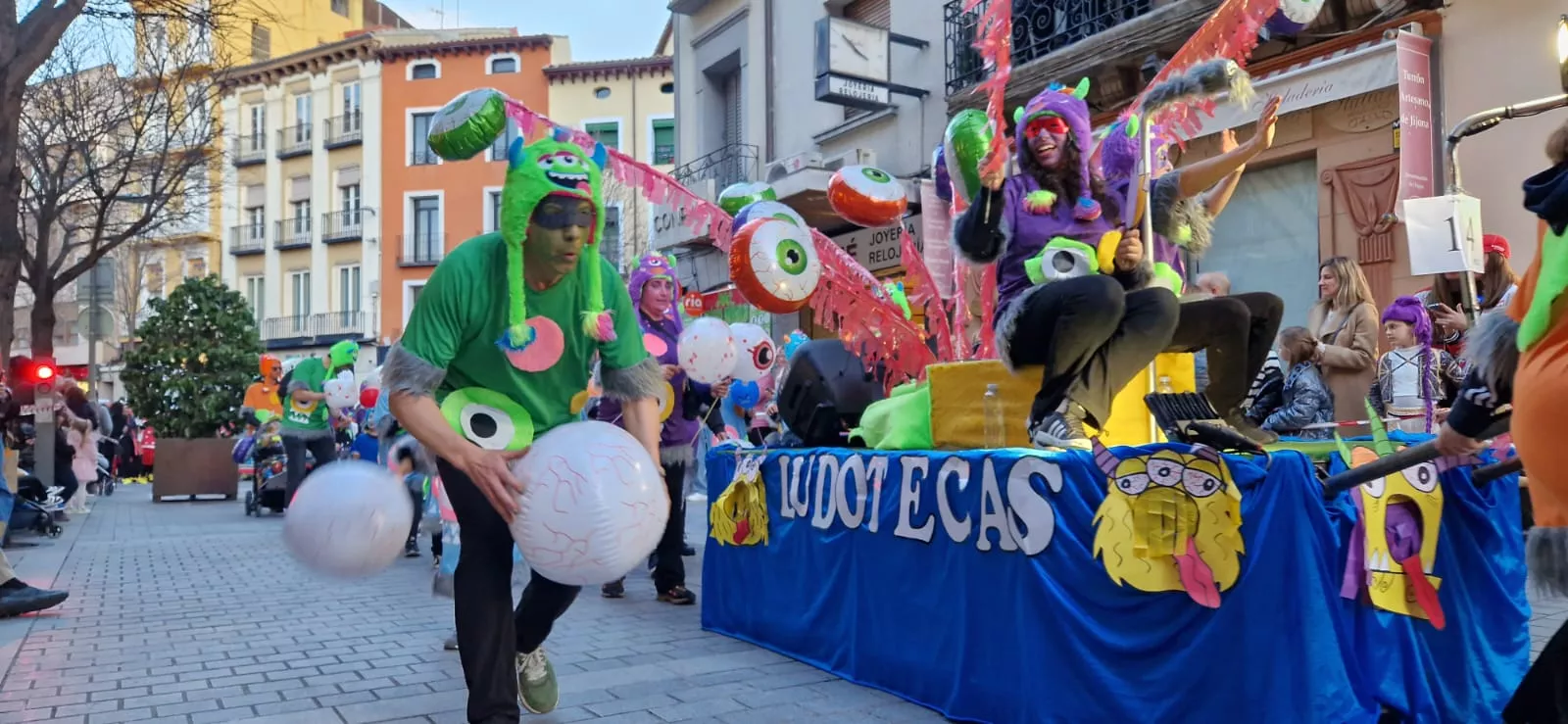 Carnaval en Huesca. Foto Myriam Martínez