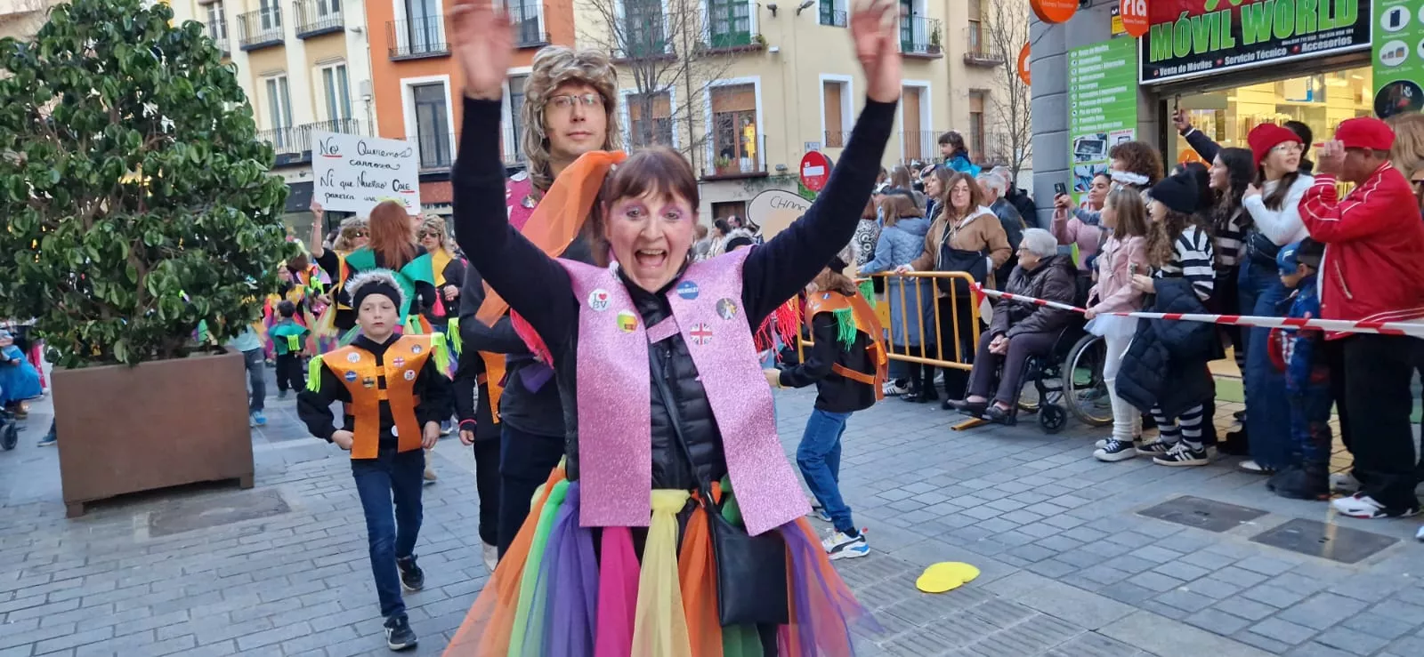 Carnaval en Huesca. Foto Myriam Martínez