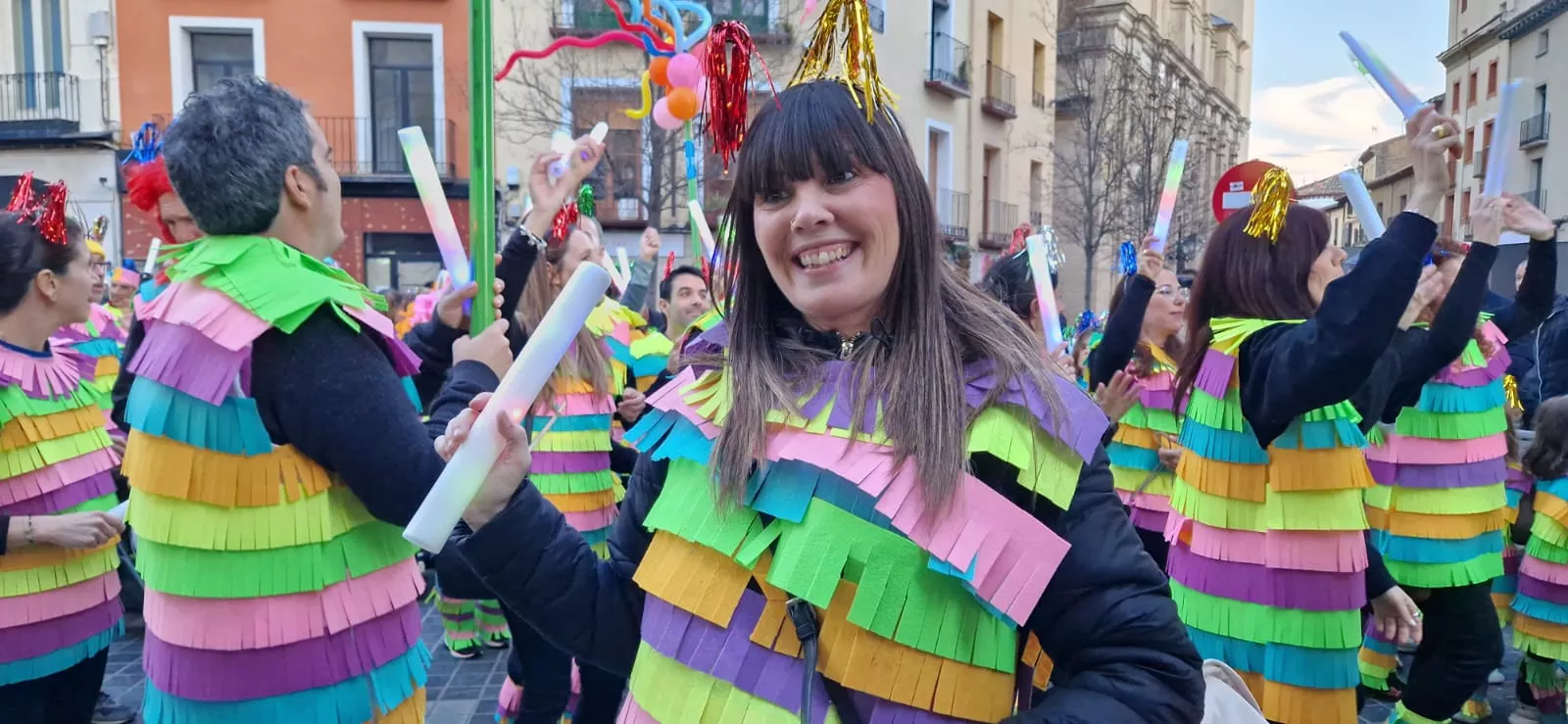 Carnaval en Huesca. Foto Myriam Martínez