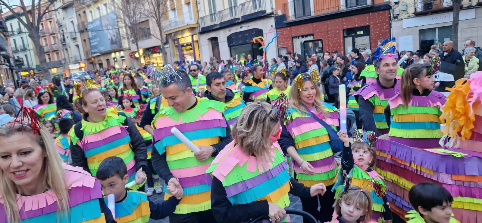 Carnaval en Huesca. Foto Myriam Martínez