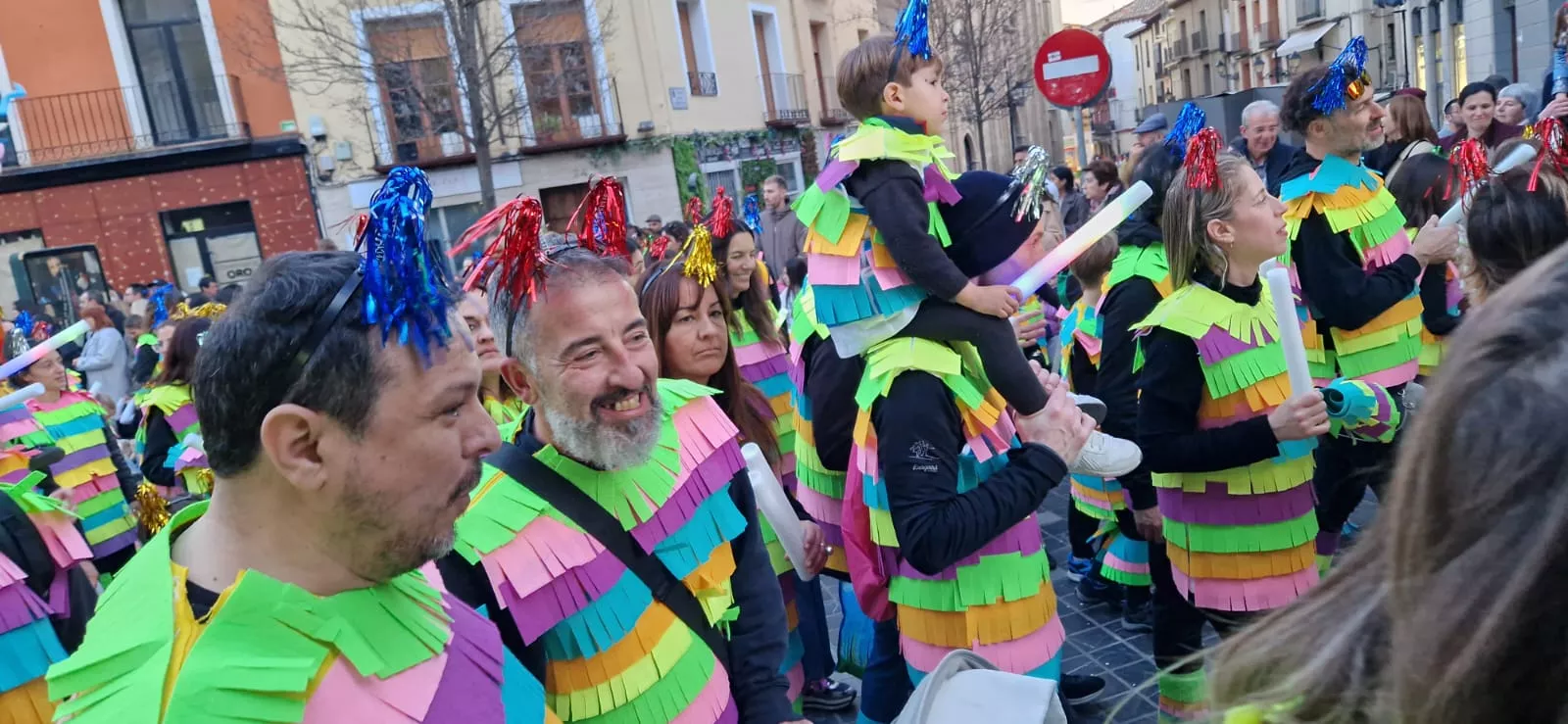 Carnaval en Huesca. Foto Myriam Martínez
