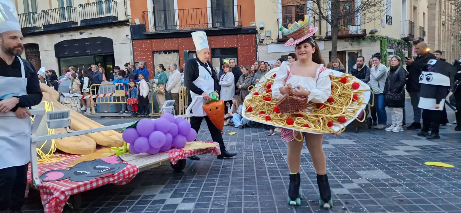 Carnaval en Huesca. Foto Myriam Martínez
