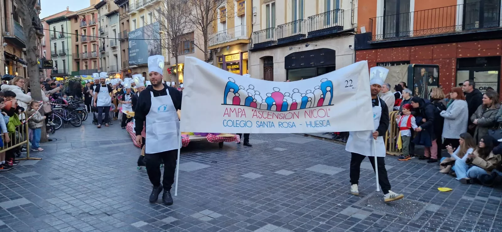 Carnaval en Huesca. Foto Myriam Martínez