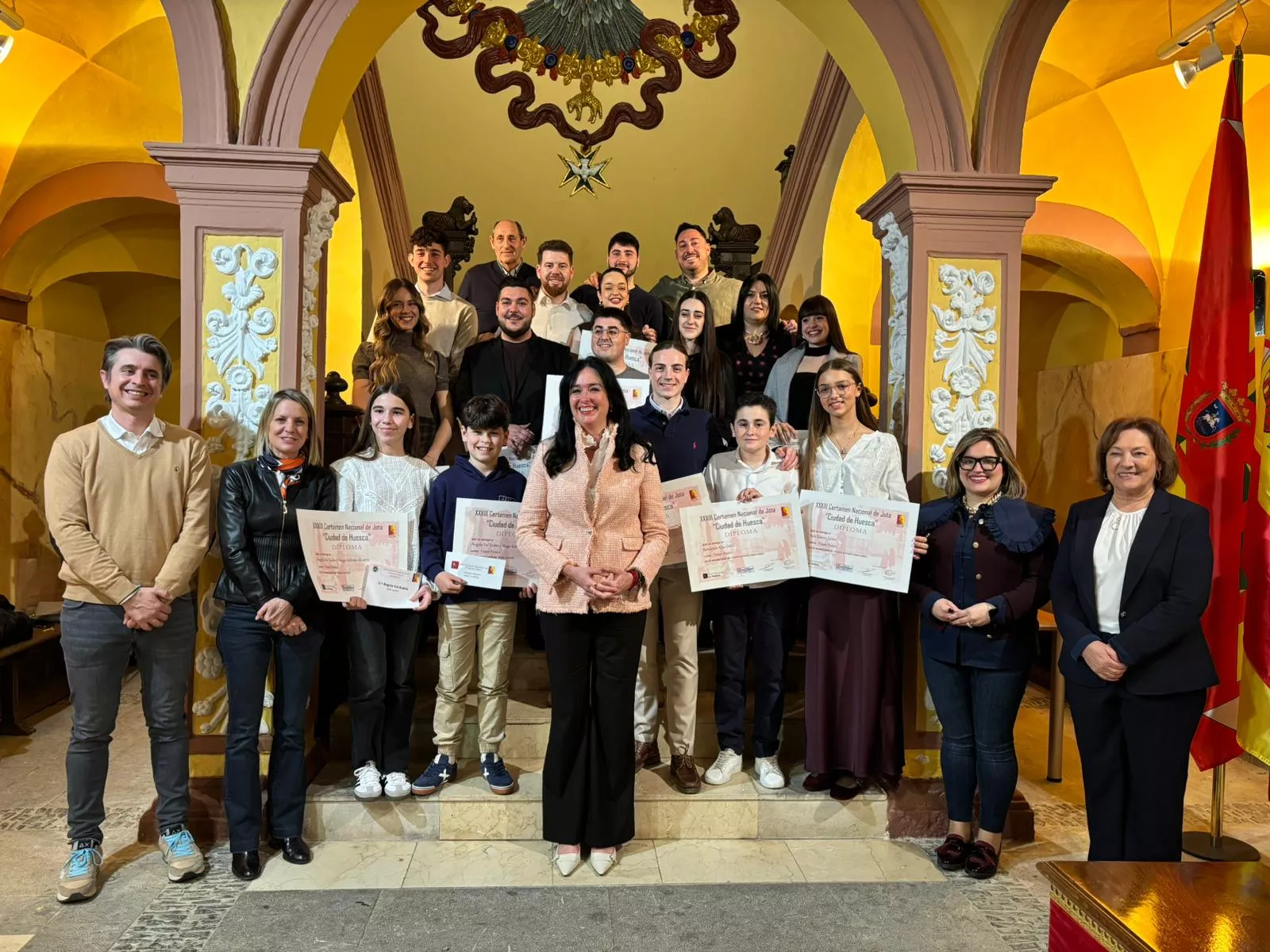 Entrega de los premios del XXXIII Certamen Nacional de Jota “Ciudad de Huesca”.