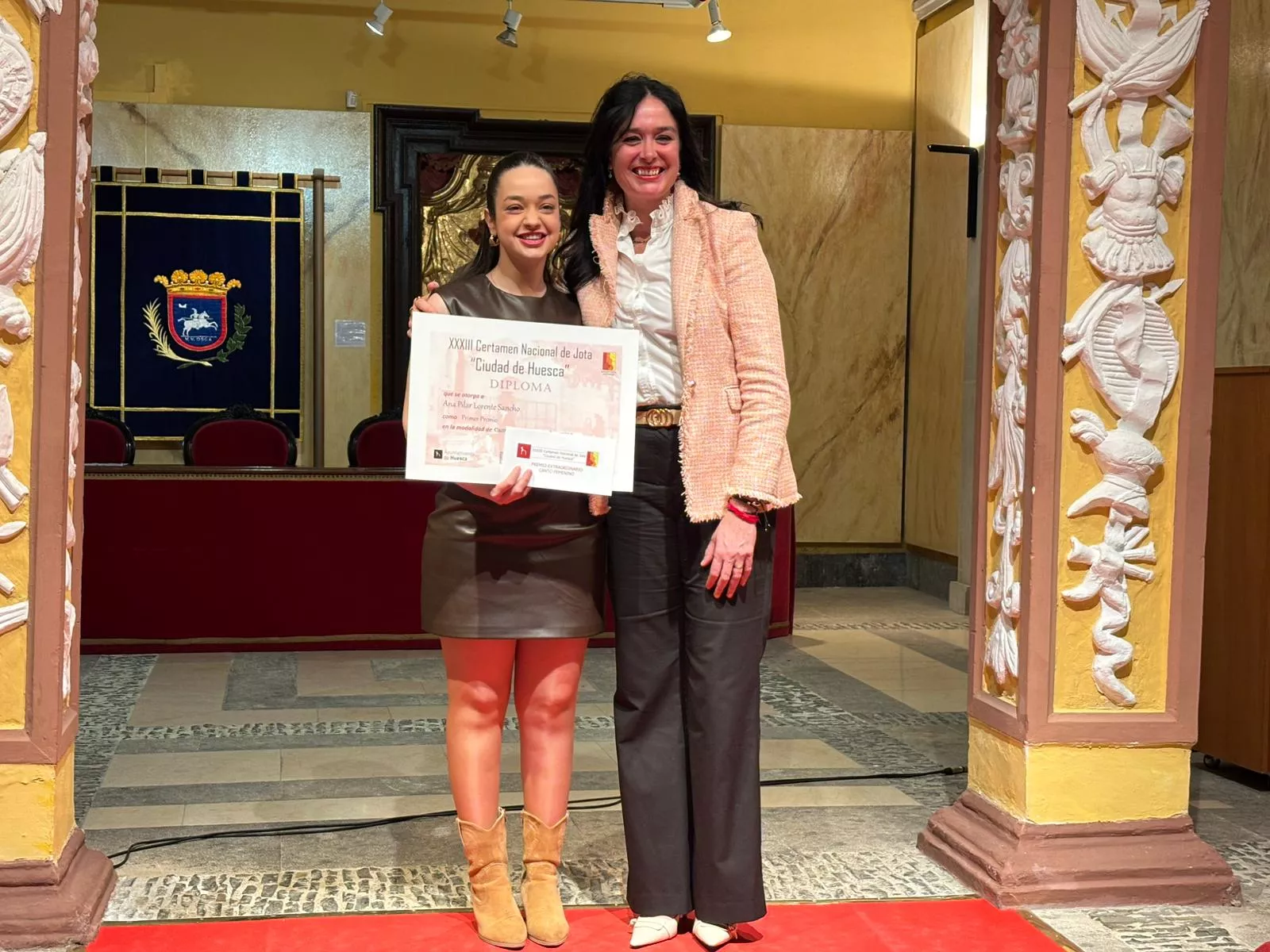 Entrega de los premios del XXXIII Certamen Nacional de Jota “Ciudad de Huesca”.