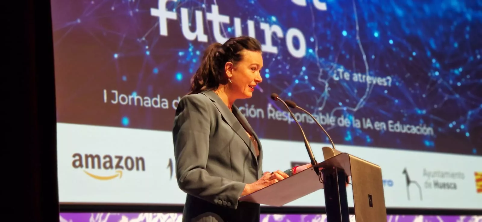 Lorena Orduna, alcaldesa de Huesca. Foto Myriam Martínez